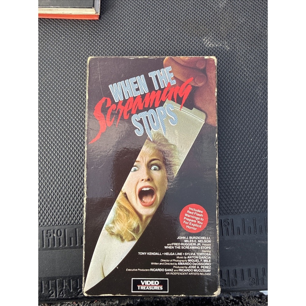 When the Screaming Stops (VHS)